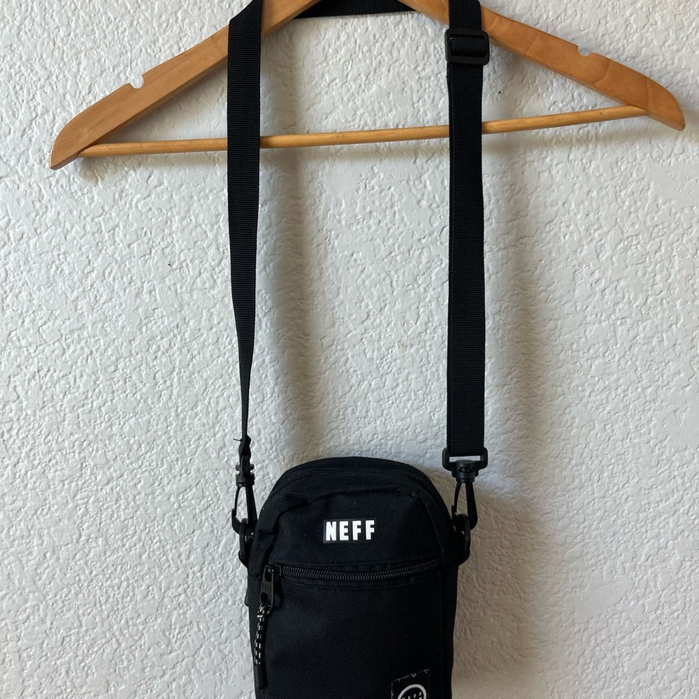 Neff Black Crossbody Belt Bag